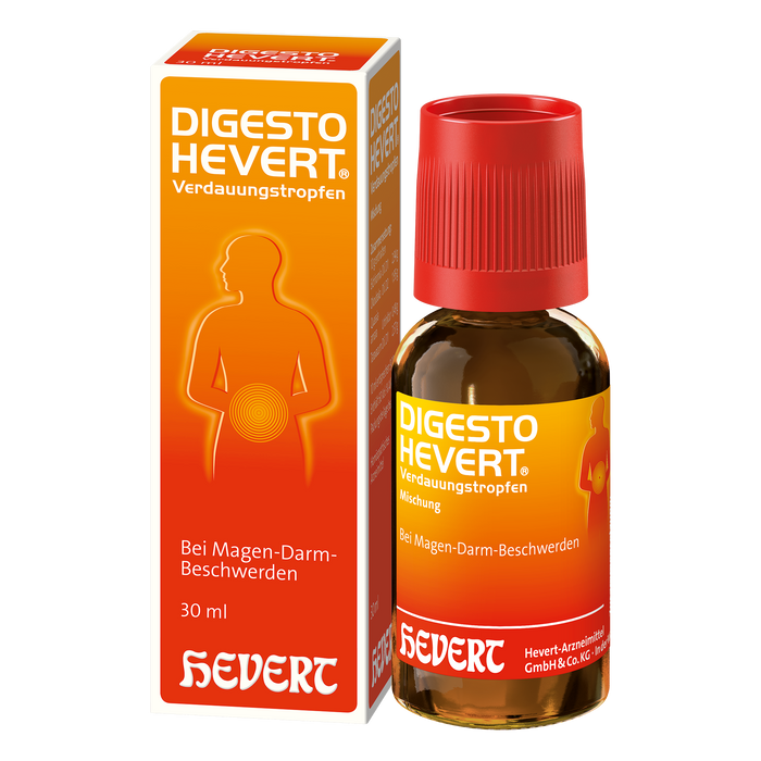 Digesto Hevert Verdauungstropfen, 30 ml Lösung Hevert-Testen