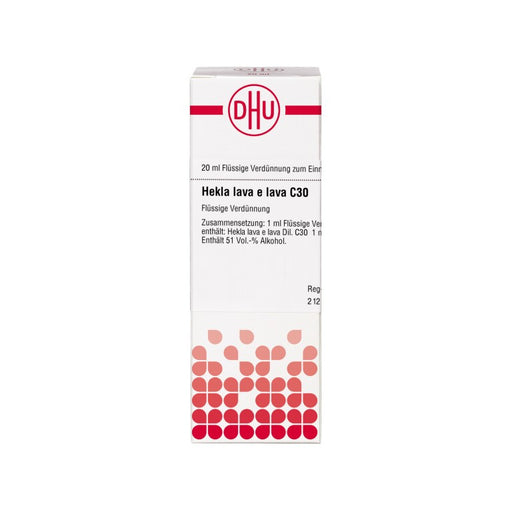 Hekla lava e lava C30 DHU Dilution, 20 ml Lösung