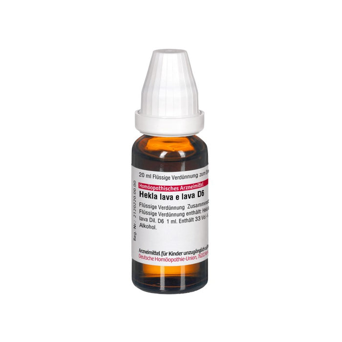 DHU Hekla lava e lava D 6 Flüssige Verdünnung, 20 ml Solution