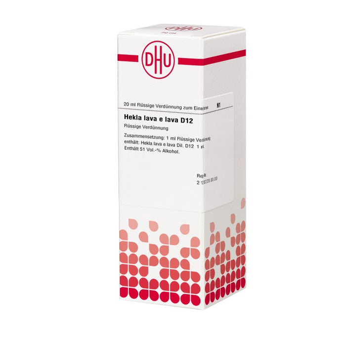 DHU Hekla lava e lava D 12 Verdünnung, 20 ml Solution
