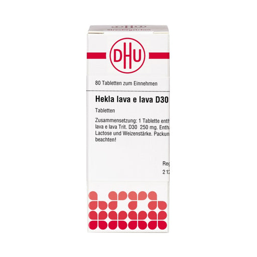 DHU Hekla lava e lava D30 Tabletten, 80 St. Tabletten