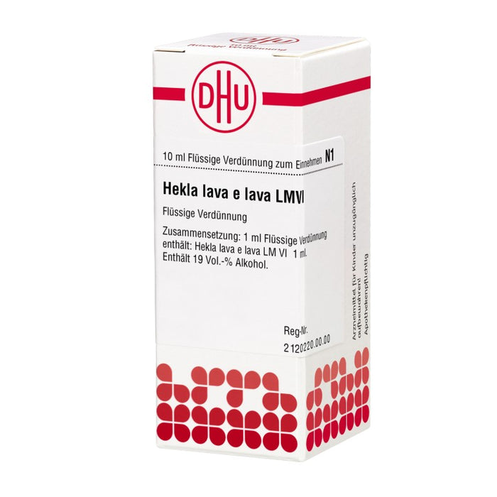 Hekla lava e lava LM VI DHU Dilution, 10 ml Solution