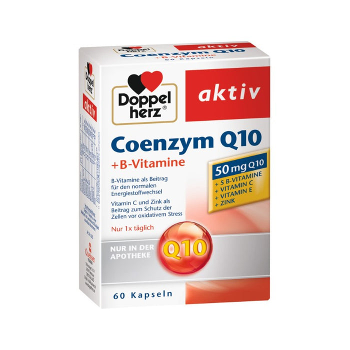 Doppelherz aktiv Coenzym Q10 + B-Vitamine Kapseln, 60 pcs. Capsules