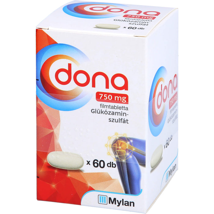 Dona 750 mg axicorp Filmtabletten bei leichter bis mittelschwerer Arthrose des Kniegelenks, 60 St. Tabletten