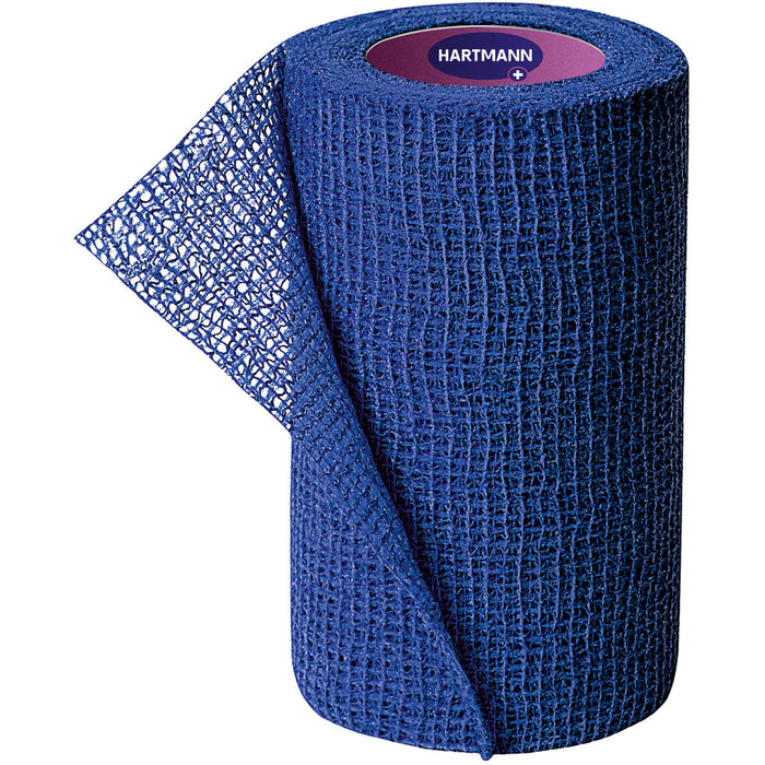 Peha-haft Color Fixierbinde latexfrei 8 cm x 4 m blau, 1 pcs. Bandage