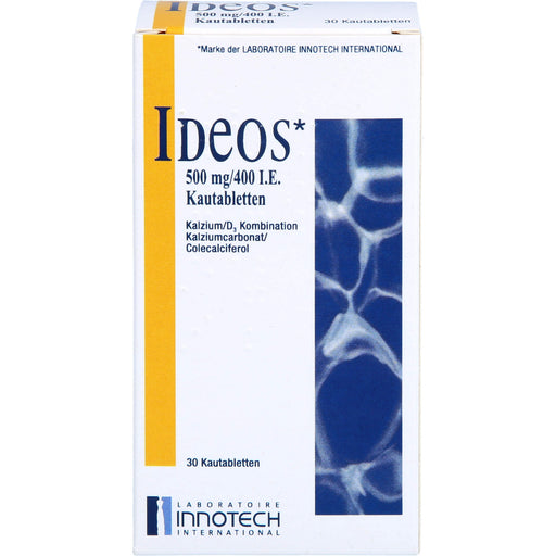 Ideos 500 mg / 400 I.E. Emra Kautabletten, 30 St. Tabletten