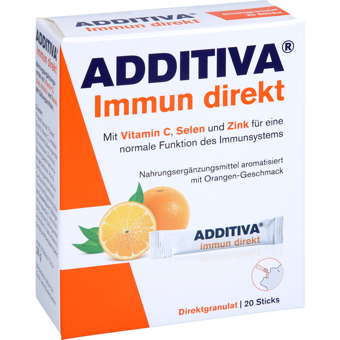 ADDITIVA Immun Direkt Sticks, 20 St GRA