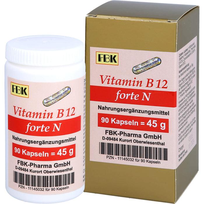 Vitamin B12 forte N, 90 St KAP