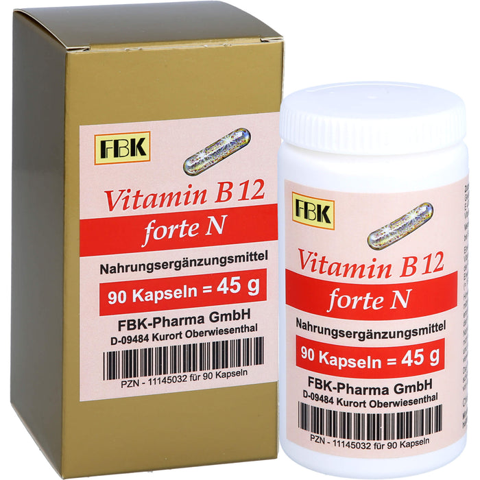 Vitamin B12 forte N, 90 St KAP
