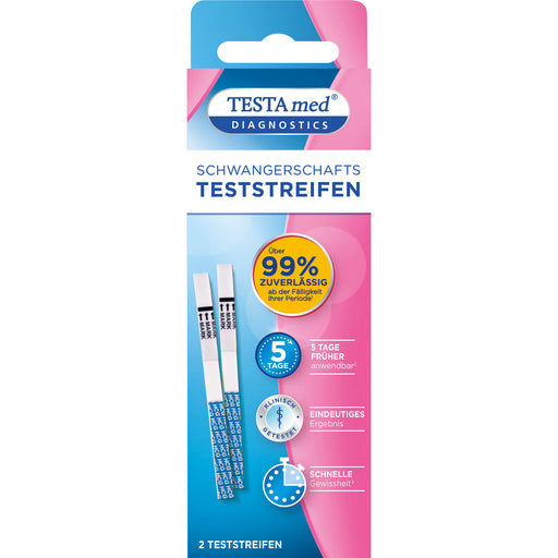 TESTAmed Schwangerschaftstest 2er, 1 P TES