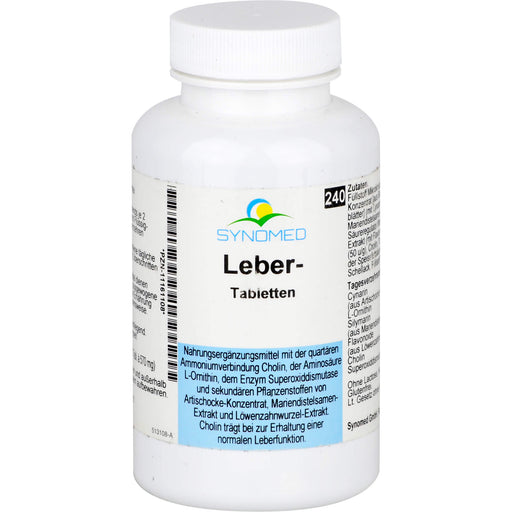 SYNOMED Leber-Tabletten, 240 St. Tabletten
