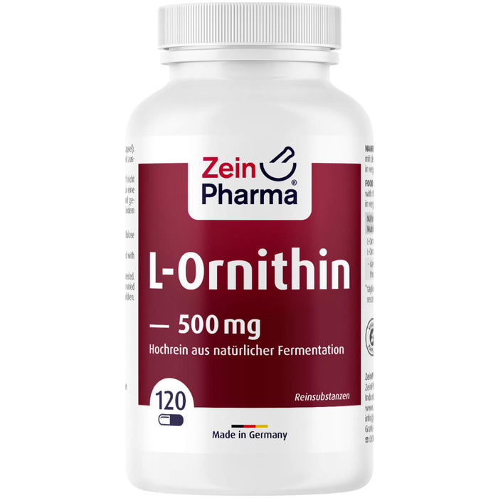 ZeinPharma L-Ornithin Kapseln, 120 St. Kapseln