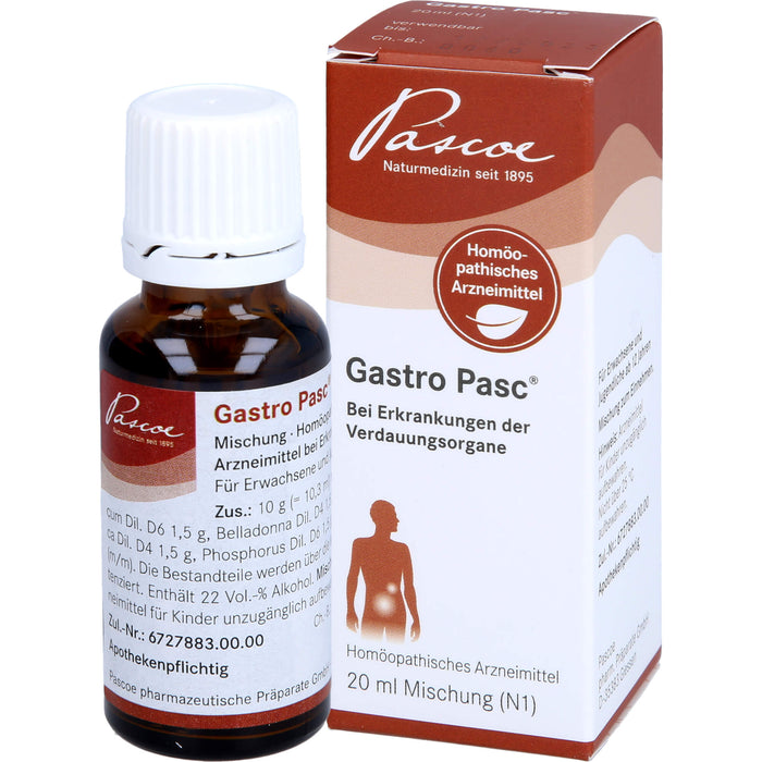 Gastro Pasc, Mischung, 20 ml Solution