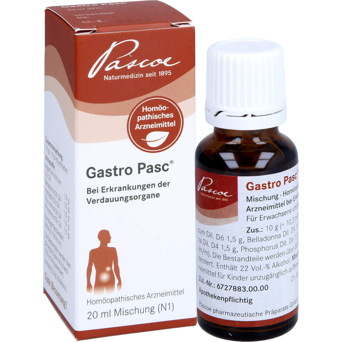 Gastro Pasc, Mischung, 20 ml Solution