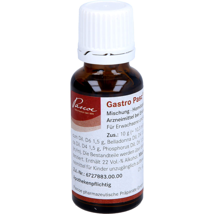 Gastro Pasc, Mischung, 20 ml Solution