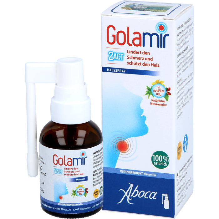 Golamir 2Act Halsspray, 30 ml Solution