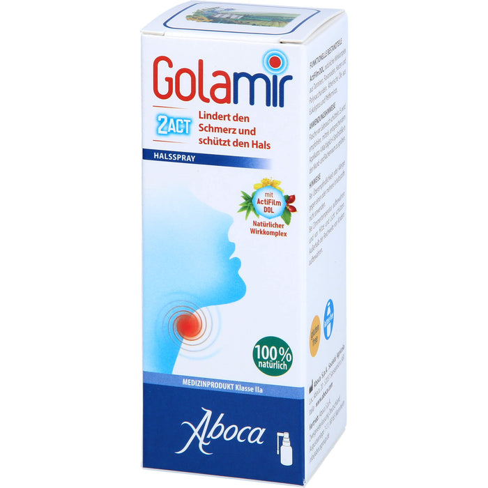 Golamir 2Act Halsspray, 30 ml Solution
