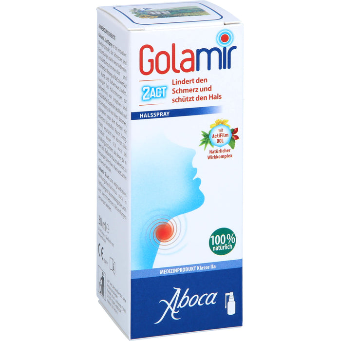 Golamir 2Act Halsspray, 30 ml Solution