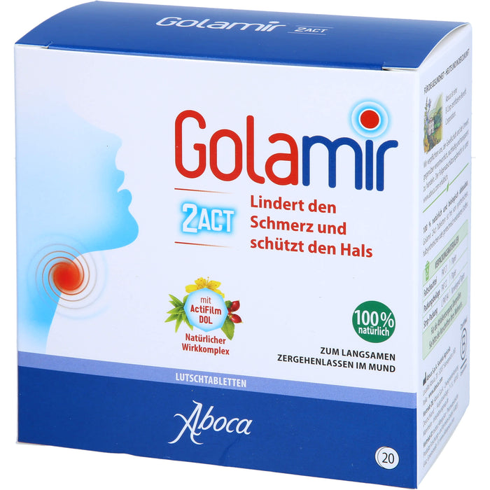 Golamir 2Act Lutschtabletten, 30 g Tablets