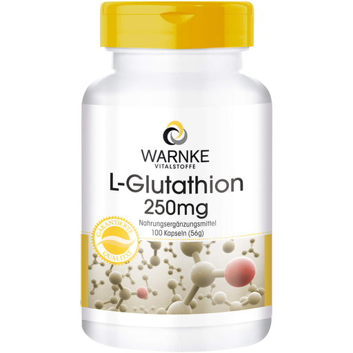 WARNKE L-Glutathion 250 mg Kapseln, 100 St. Kapseln