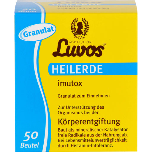 Luvos Heilerde imutox Kapseln bindet Schadstoffe, 50 St. Beutel