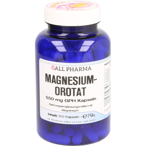 GALL PHARMA Magnesiumorotat 550 mg GPH Kapseln, 120 St. Kapseln