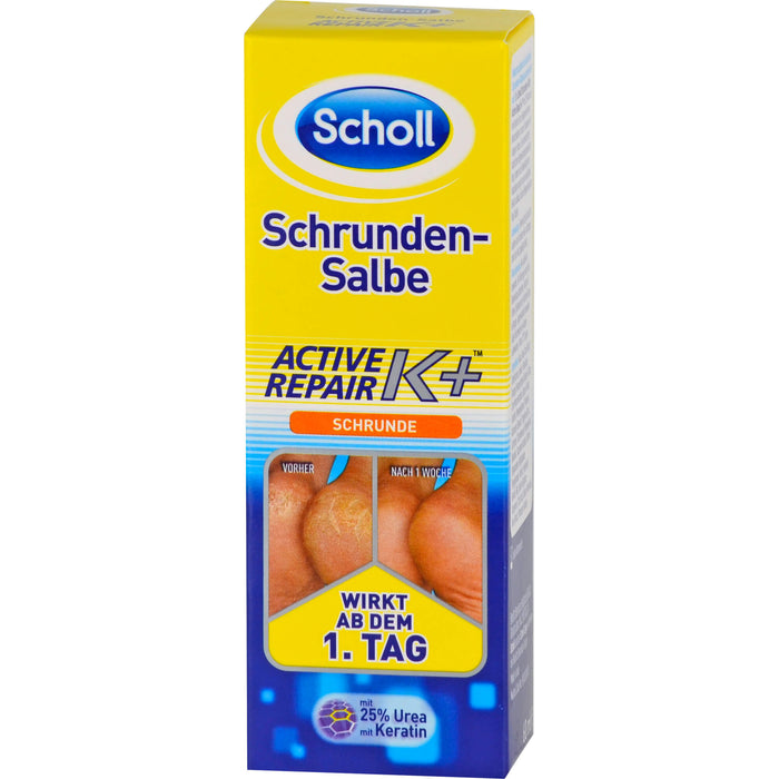 Scholl Schrunden Salbe Active Repair K+, 60 ml Ointment