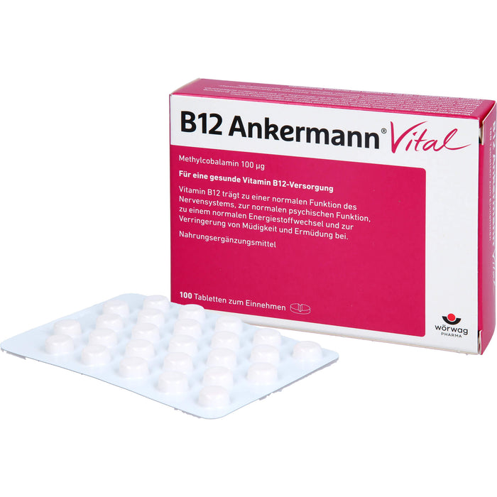 B12 Ankermann  Vital, 100 pcs. Tablets