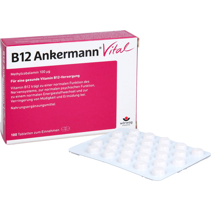 B12 Ankermann Vital, 100 pc Tablettes