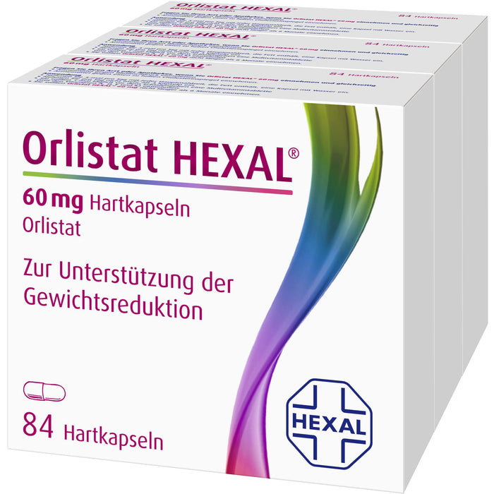 Orlistat HEXAL 60 mg Hartkapseln, 252 pcs. Capsules