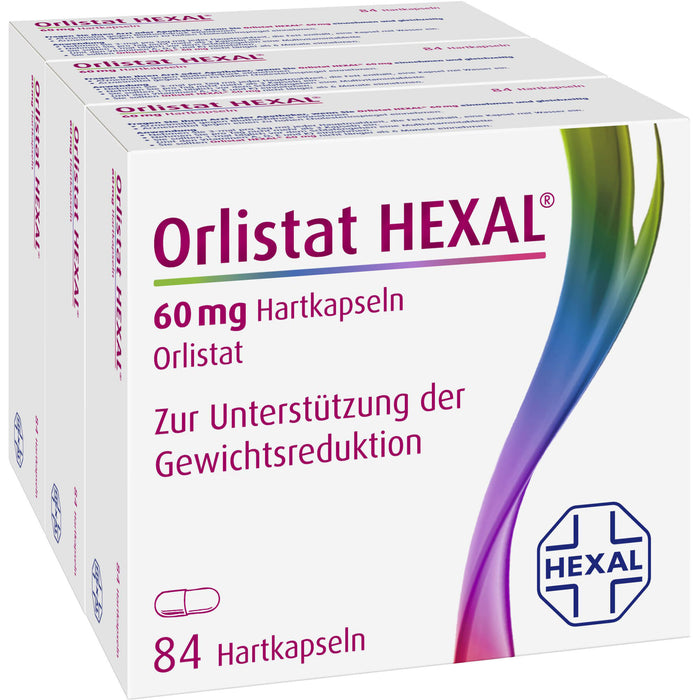 Orlistat HEXAL 60 mg Hartkapseln, 252 pcs. Capsules
