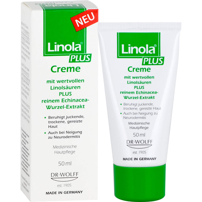 Linola  plus Creme, 50 ml Crème