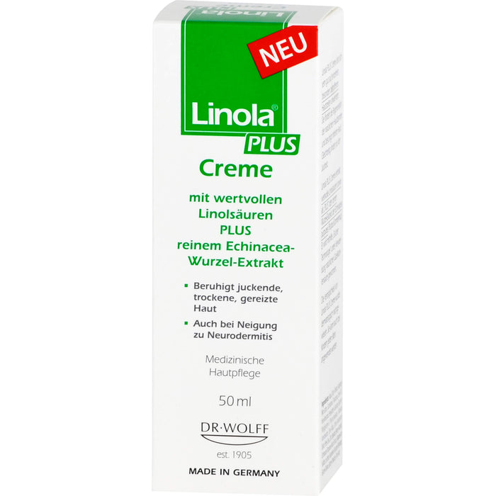 Linola  plus Creme, 50 ml Crème