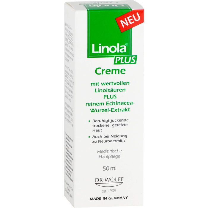 Linola  plus Creme, 50 ml Crème