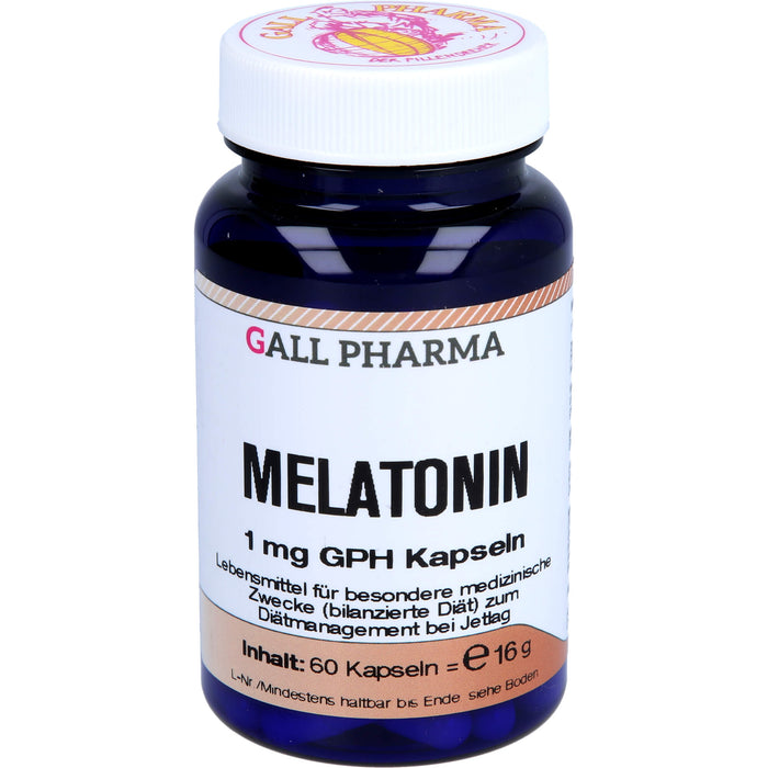 GALL PHARMA Melatonin 1 mg GPH Kapseln, 60 St. Kapseln