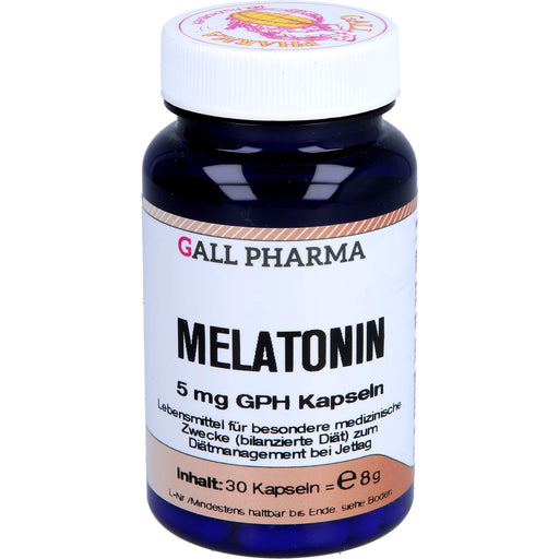 GALL PHARMA Melatonin 5 mg Kapseln, 30 St. Kapseln