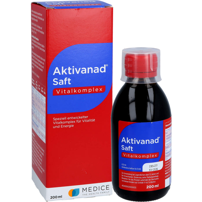 Aktivanad Saft, 200 ml SAF