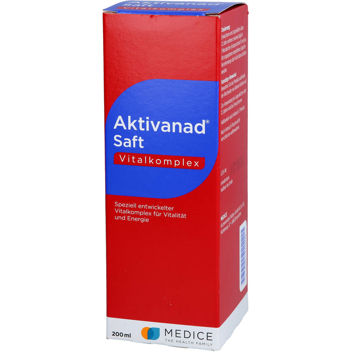 Aktivanad Saft, 200 ml SAF