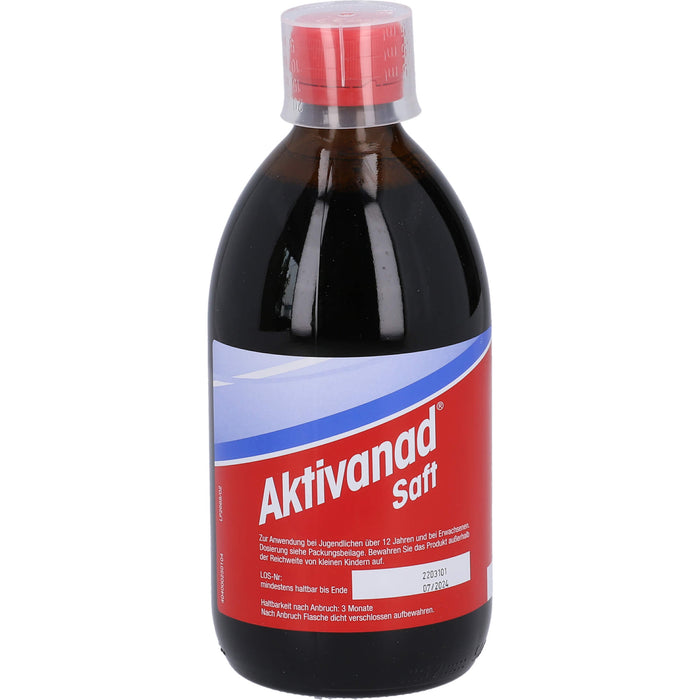 Aktivanad Saft, 1000 ml Solution