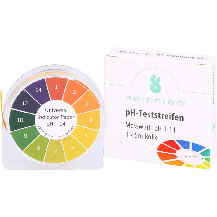 SPINNRAD pH-Teststreifen, 1 St. Packung