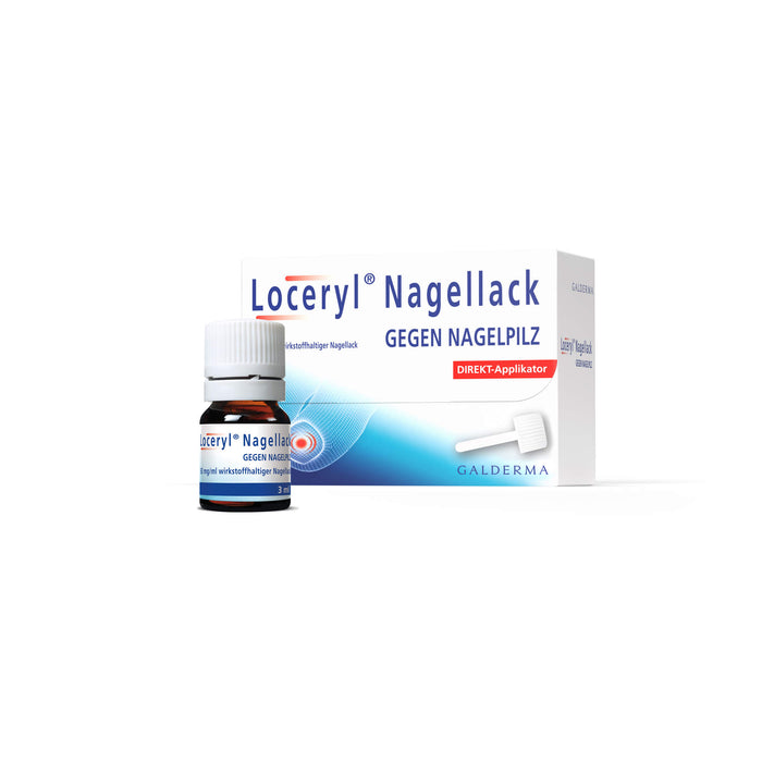 Loceryl Nagellack mit Direkt-Applikator gegen Nagelpilz, 3 ml Solution