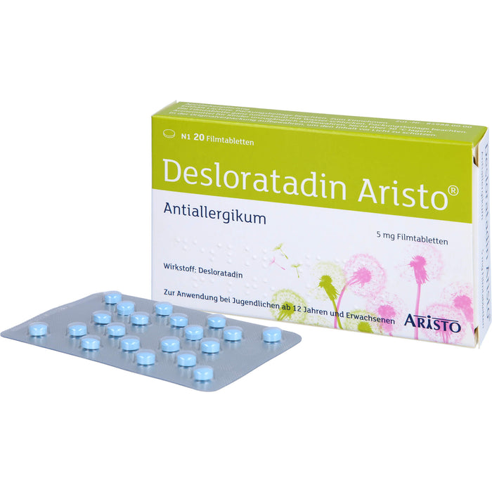Desloratadin Aristo 5 mg Filmtabletten, 20 St FTA