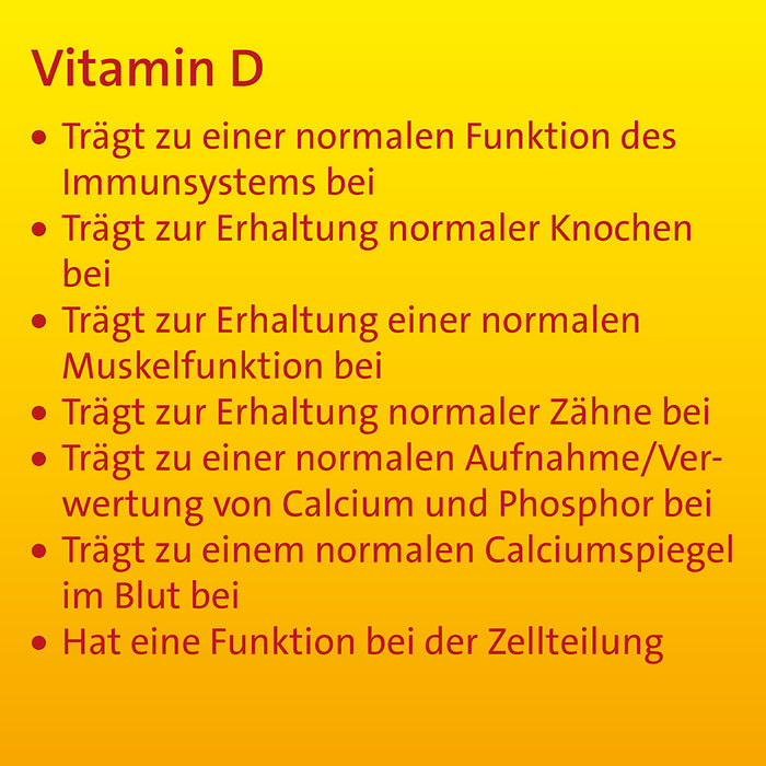 Vitamin D3 Hevert 2000 IE – das Power-Vitamin für Immunabwehr, Knochen und Vitalität, 120 pc Tablettes