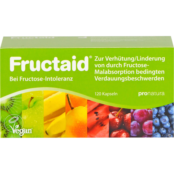 Fructaid Kapseln bei Fructose-Intoleranz, 120 pcs. Capsules