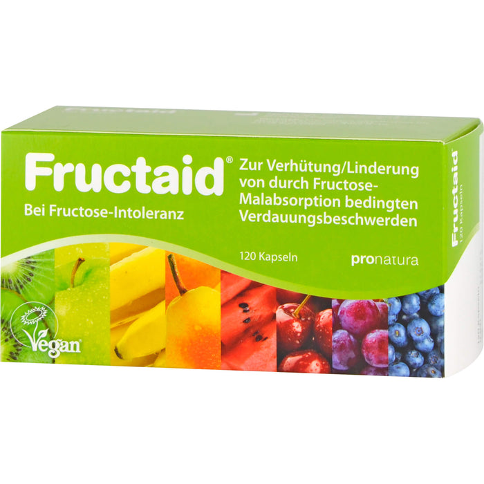 Fructaid Kapseln bei Fructose-Intoleranz, 120 pc Capsules