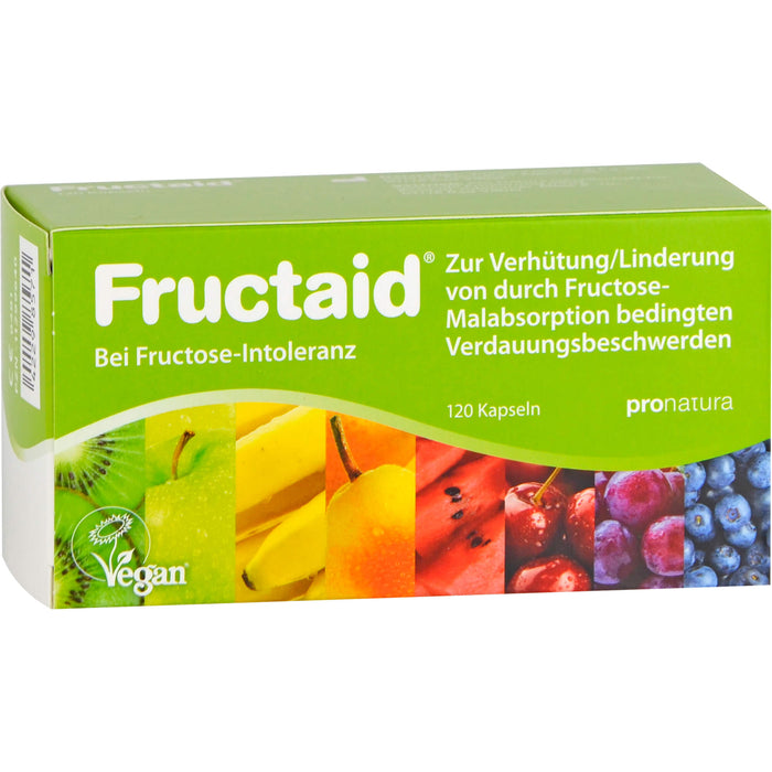 Fructaid Kapseln bei Fructose-Intoleranz, 120.0 St. Kapseln