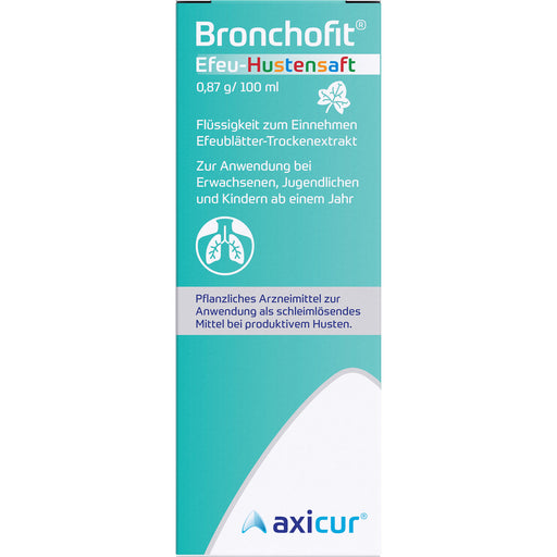 Bronchofit  Efeu-Hustensaft, 0,87 g/100 ml, Flüssigkeit zum Einnehmen, 100 ml Lösung