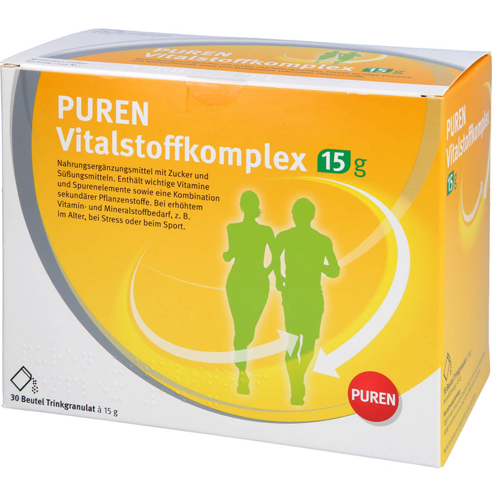 PUREN Vitalstoffkomplex Trinkgranulat, 30 pc Sachets