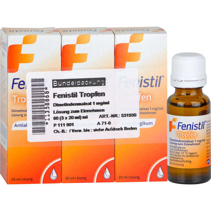 Fenistil Tropfen, 60 ml Solution