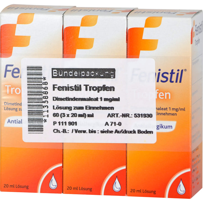 Fenistil Tropfen, 60 ml Solution